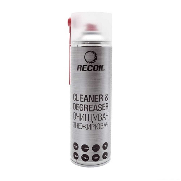 Аерозольний очищувач-знежирювач RecOil, 500 ml